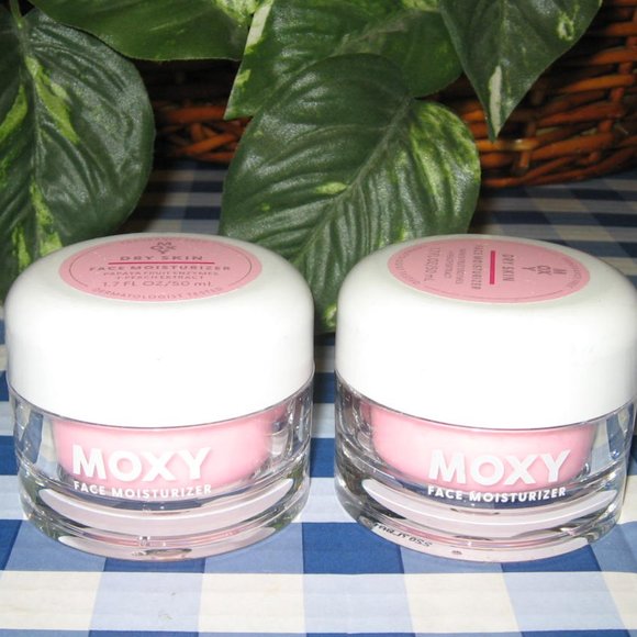 BBW MOXY Dry Skin Face Moisturizer Lot of 2 NEW - Picture 2 of 5